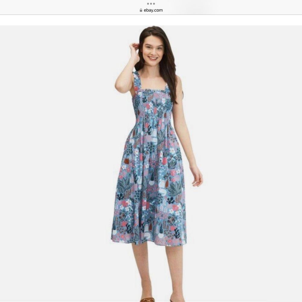 Kate Spade Garden Posy Midi dress